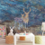 蓝鱼（LANYU）北欧麋鹿壁纸客厅沙发电视背景墙布 现代简约墙纸壁画 透气整张-无纺布