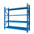 企桥 仓储货架超市置物架轻型货架库房展示架金属层架150cm*50cm*200cm(蓝色4层主架）