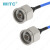 WITC 柔性电缆18G射频同轴电缆N公头长尾座高频跳线TFLEX-402连接线WITC:WTF2-60A-60A-0.2