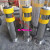 定制不锈钢路桩固定活动预埋式可拆卸防撞柱加厚隔离路障反光警示 201材质114管1.2mm70CM高