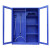 谋福 防暴器械装备柜 全套警戒装备应急柜 安保防恐器材柜 蓝色1.6m*1.2m*0.4m