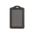 稳斯坦 WST214 PU胸牌皮 员工胸卡 工牌证件套 学生门禁 卡套(竖式-紫色113*73mm）