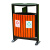 星工（XINGGONG）公园景区垃圾桶小区环卫分类垃圾箱室外果皮箱 MX-8804防腐木（琥珀红色）