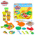 孩之宝（Hasbro）培乐多彩泥橡皮泥DIY男女孩儿童玩具礼品 小麦粉制作 创意厨房系列 披萨派对B1856