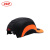 洁适比（JSP）HardCap A1+ 舒适型运动安全帽（黑桔） 1顶