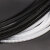 蓓尔蓝 WZD0016 齿形护线套自由绝缘保护套活用护线齿出线孔保护带 KG-012黑色10米