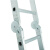 兴航发  铝合金铆压折叠梯 3M铝合金加厚折叠梯 多功能升降梯工程梯