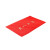 晟泰邦 欢迎光临迎宾地毯地垫红色防滑垫（可定制内容） 1.58*1.6米（定制大红）