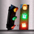定制适用起重机行车LED滑触线指示灯三色警示灯220v380v三相电源信号灯HXC HXC-S/19快速安装款