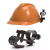 适用于安全帽夹消防员 电筒侧灯 夹扣 手电筒卡扣 消防头盔 头灯 打孔A(22-28毫米)