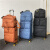 超轻行李箱20登机箱超轻牛津布旅行箱24行李箱28吋帆布拉杆箱万向 蓝色子母包 28寸