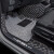 奥德赛脚垫艾力绅2016款2018 18东风本田汽车丝圈七7座专用全包围 单层前三排+后备箱(黑米色)