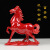 唐三彩马陶瓷红马摆件家居客厅办公室摆设马工艺品礼品 款式20大号鸿运高照