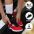 AQ5062SP运动训练护踝篮球足球防护脚腕钢条支撑运动损伤护具男女单只 黑色单只装 S/M 踝围17.8-24.8cm