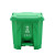 创华 新国标脚踏垃圾桶 物业环卫分类垃圾桶单位个起订量5 30L-有害垃圾（LS-ls51）	红色