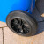希万辉 上海加厚塑料环卫垃圾桶上挂车黑色垃圾桶咖啡色棕色市政塑料垃圾桶 黑色干垃圾 30L