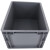 海斯迪克 欧标EU箱汽配周转箱塑料物流箱工具零件盒 1200*400*280 HKCL-835
