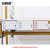 安赛瑞 货架磁性标识牌 仓储磁性标签物料标示卡套80×150mm全磁 白色 10个装 2E00165