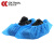 成楷科技（CK-Tech）一次性鞋套 CKF-YCX045 访客防尘 加厚无纺布 均码蓝色 100只/包