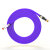 创优捷 六类成品网线 CAT6-Z30S 30米 紫色 双屏蔽 金属接头 千兆网络连接线