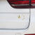 中国五星红旗金属车贴车窗玻璃装饰爱国汽车标3D立体个性贴纸 分体五角星 红色