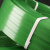 鸣固 塑钢打包带 包装带 绿色1608PET塑钢带 半自动机用捆扎带 1608/5KG（宽16MM厚0.8MM约330米）