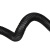 BOWERY PP阻燃波纹管塑料软管电线电缆保护套管穿线软管黑色螺纹管加厚防水尼龙线束管AD42.5 50米/卷  1卷