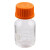 PYREXR螺口试剂瓶 (带橙色盖)1-4994-01PYREX/康宁硼硅酸玻璃制耐热性耐药性好 1395-50	50ml