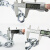 安达通 链条锁加长加粗防盗防剪铁链 0.5米 6mm粗镀锌链条+防剪包锁(升级三把钥匙）
