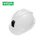 梅思安MSA 工地ABS安全矿帽PVC内衬10220096白色 定制品