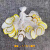 珠宝价签 首饰挂绳标签价格牌 空白吊牌标签 饰品衣服箱包玉器标 弹力绳ITEM1.8x3.5厘米 100套