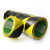 瑞得泰 黑/黄 黄 红4.8X20y 斑马胶带耐磨斜纹安全地板pvc胶布5个/件颜色随机