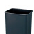 南 GPX-92A 方形塑料单层垃圾桶 黑色 商用垃圾桶 酒店宾馆客房果皮桶