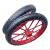 实心轮 工地手推车轮胎3.00-18建筑劳动车实心钢筋轮子板车斗车 蓝色单个
