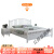 北欧白色实木床1.8米大床现代简约公主床日式经济型1.5米双人床 白色床 1500mm*2000mm  框架结构