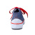 双安 AB052 时尚型5KV绝缘胶鞋 传统解放鞋耐磨透气电工布面劳保绝缘安全鞋 蓝白色 1双 43码