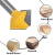 1/2柄3件套多边刀鸟嘴接口刀12边多用刀榫合刀木工镂铣机 3件套多边型12柄