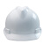 朵能安全帽 新国标ABS高档V型加厚 白色抗冲击防砸 电力建筑工地施工监理领导用头盔
