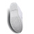 上柯 B3330 PVC底白帆布防静电鞋 无尘洁净电子实验室工作鞋 中巾46码（280mm）