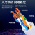 讯浦 超五类网线 网络跳线 无氧铜线芯 非屏蔽 线缆 灰色3米 XT-220-3M