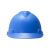梅思安/MSA ABS标准型一指键帽衬 V型安全帽施工建筑工地劳保头盔 蓝色 1顶装 SNKJ 