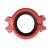 杉达瑞 消防沟槽管件 卡箍配件连接件钢卡 DN125(外径140) 企业定制