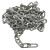 JIUMOKING镀锌铁链焊接铁链条 粗2.5-10MM   1米价  粗6MM   1米价