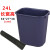厨房垃圾桶适用摇盖创意卫生间无盖客厅大号定制垃圾筒长方形纸篓 60升无盖