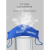 XMSJ克莱因蓝口罩男潮款01时尚版高颜值个性印花一次性夏季薄款 【独立包装】【克莱因蓝-保持可爱50只装】