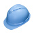 梅思安V-Gard-500ABS超爱戴针织棉吸汗带豪华型安全帽 10172481湖蓝色 1顶