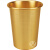 南 GPX-3B 南方锥形垃圾桶 黄金色 商用垃圾桶 果皮桶