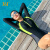361°361度 女士连体三角泳衣 塑型显瘦遮肚运动保守长袖防晒游泳衣