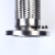 不锈钢法兰波纹管金属软管蒸汽管高温高压金属波纹软管泵用软连接豪优锐 碳钢法兰DN32(1.2寸)300mm