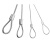 304不锈钢钢丝绳 钢丝打包绳 包装捆扎钢丝 软钢丝绳 5mm 1kg约10m